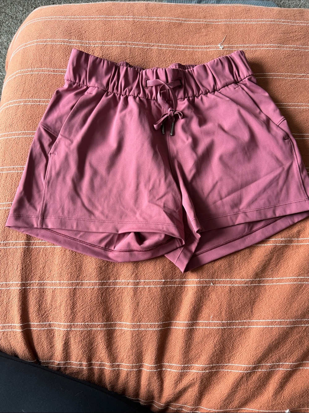 Pink Lululemon shorts